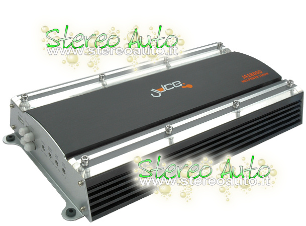 AMPLIFICATORE AUTO MONO PER SUBWOOFER GARE SPL 1800 W JUICE JA1800D -  Rikosat